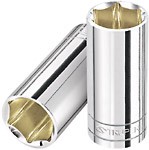 DADO LARGO DE 1/2 6 PUNTAS CUADRO 1/2 TRUPER CODIGO 13325 FERREBLOCK | Concretos y Materiales de San Juan