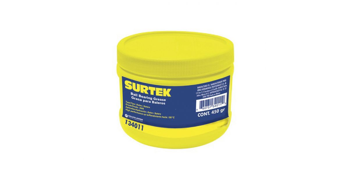 GRASA PARA BALEROS 450 GR CODIGO  134011 SURTEK FERREBLOCK | Concretos y Materiales de San Juan