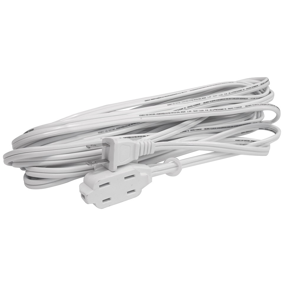 EXTENSION ELECTRICA DOMESTICA COLOR BLANCO 4 M CODIGO  136142 SURTEK FERREBLOCK | Concretos y Materiales de San Juan