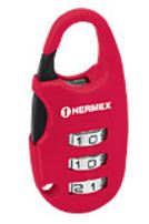 CANDADO MALETERO DE COMBINACION 25 MM BLISTER HERMEX CODIGO 43350 FERREBLOCK | Concretos y Materiales de San Juan