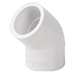 CODO 45� DE PVC DE 3/4 FOSET CODIGO 45415 FERREBLOCK | Concretos y Materiales de San Juan