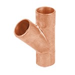 YEE SENCILLA DE COBRE 1/2 FOSET CODIGO 48892 FERREBLOCK | Concretos y Materiales de San Juan