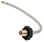 MANGUERA PIGTAIL ACERO INOX 7/16 X 7/8 55 CM FOSET CODIGO 49136 FERREBLOCK | Concretos y Materiales de San Juan