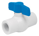 VALVULA ESFERA DE PVC 1/2 ROSCABLE FOSET CODIGO 49150 FERREBLOCK | Concretos y Materiales de San Juan