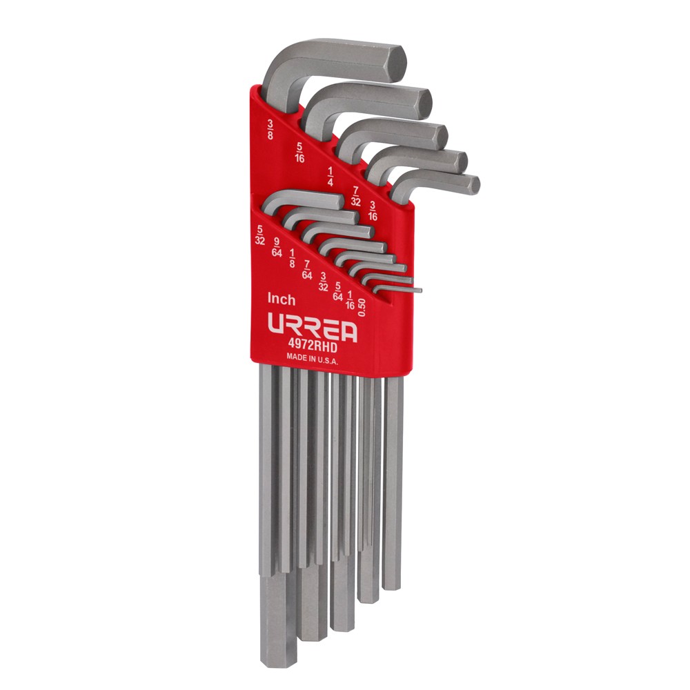 JUEGO DE LLAVES HEXAGONALES HEAVY DUTY TIPO L EN PULGADAS 13 PIEZAS EN BLISTER CODIGO  4972RHD FERRETERIA GENERAL FERREBLOCK | Concretos y Materiales de San Juan