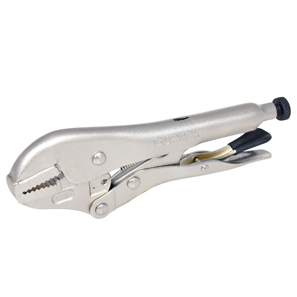 PINZA DE PRESION DE 10 QUIJADA RECTA CODIGO  PFP10 SURTEK FERREBLOCK | Concretos y Materiales de San Juan