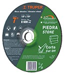 DISCO TIPO 42 DE 7 X 3.2 MM PARA CORTE DE PIEDRA TRUPER CODIGO 11566 FERREBLOCK | Concretos y Materiales de San Juan