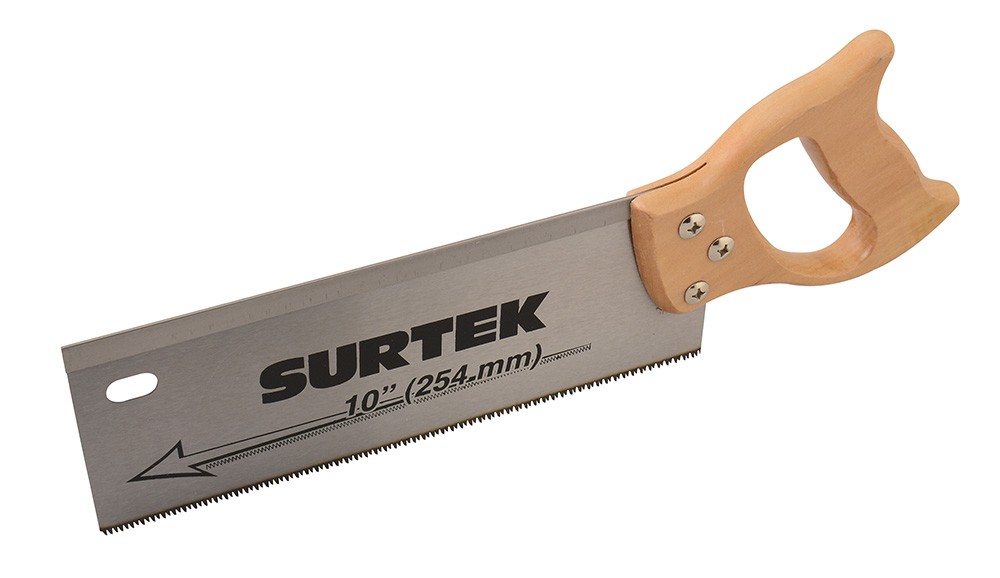 SERRUCHO DE COSTILLA CON MANGO DE MADERA 10 CODIGO  120226 SURTEK FERREBLOCK | Concretos y Materiales de San Juan