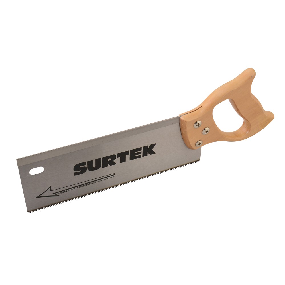 SERRUCHO DE COSTILLA CON MANGO DE MADERA 12 CODIGO  120227 SURTEK FERREBLOCK | Concretos y Materiales de San Juan