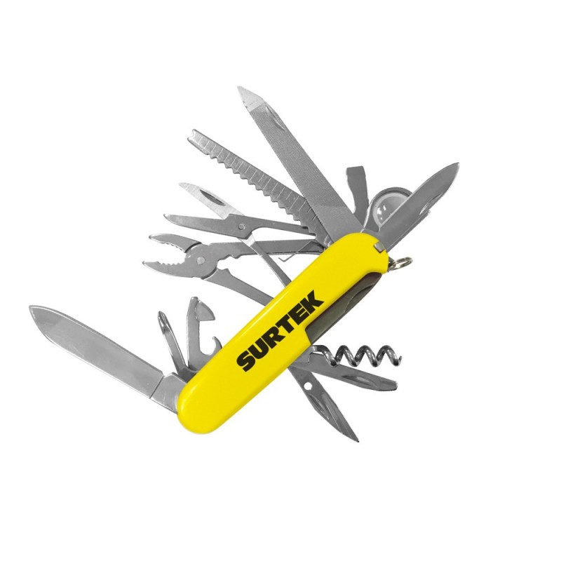 NAVAJA MULTIFUNCION 21 EN 1 CODIGO  120530 SURTEK FERREBLOCK | Concretos y Materiales de San Juan