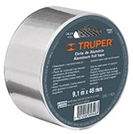 CINTA DE ALUMINIO DE 48 MM X 10 M TRUPER CODIGO 12611 FERREBLOCK | Concretos y Materiales de San Juan