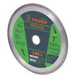 DISCO DE DIAMANTE DE 4-1/2 X 1.6 MM RIN CONTINUO TRUPER CODIGO 12977 FERREBLOCK | Concretos y Materiales de San Juan