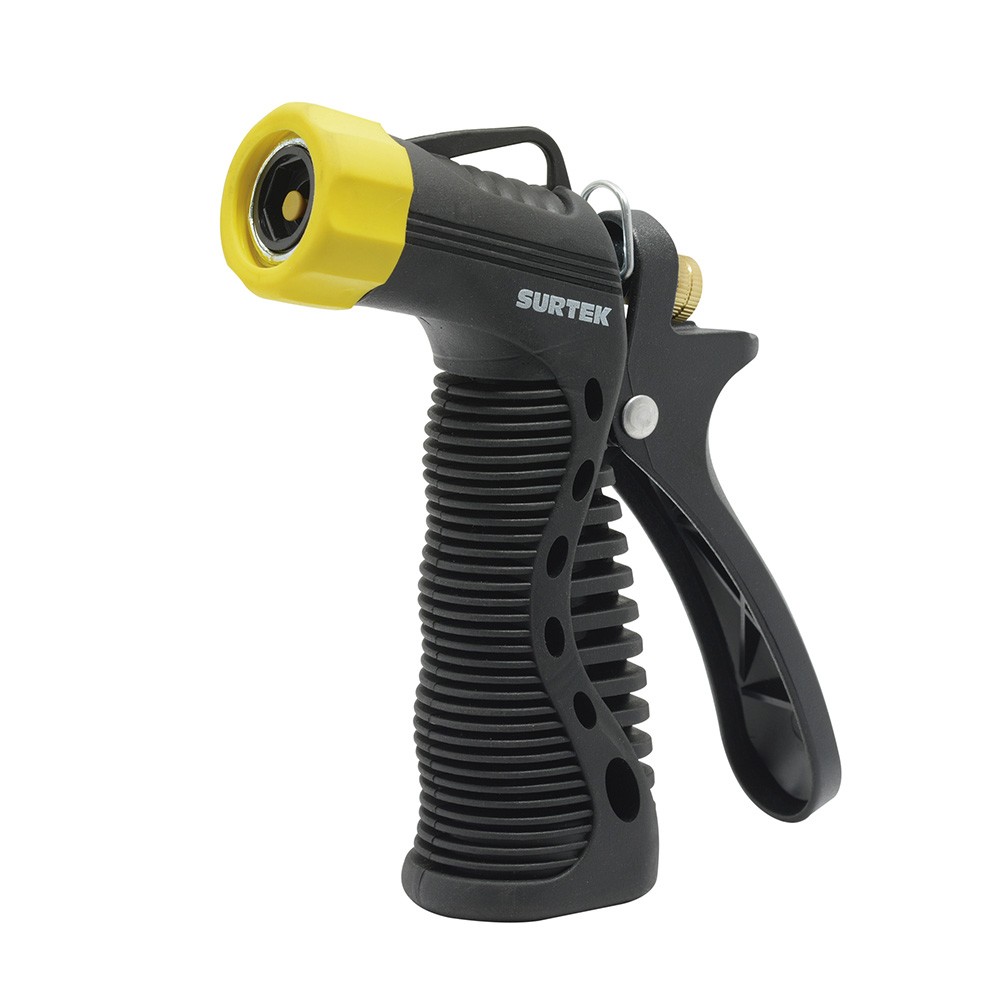 PISTOLA PARA RIEGO CON RECUBRIMIENTO DE PVC CON BOQUILLA METALICA 3/4 GHT CODIGO  130342 SURTEK FERREBLOCK | Concretos y Materiales de San Juan