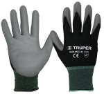GUANTES DE NYLON RECUBIERTOS DE POLIURETANO G TRUPER CODIGO 13292 FERREBLOCK | Concretos y Materiales de San Juan