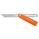 ESCUADRA FALSA D/ACERO INOXIDABLE 19CM / 6 CON MANGO DE ABS CODIGO 14382 FERREBLOCK | Concretos y Materiales de San Juan