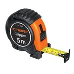 FLEXOMETRO CONTRA IMPACTOS 5 M CINTA 19 MM GRAD. METRICA CODIGO 15388 FERREBLOCK | Concretos y Materiales de San Juan