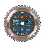 DISCO SIERRA 7- 1/4 PARA MADERA 16 DIENTES CENTRO 5/8 CODIGO 18298 FERREBLOCK | Concretos y Materiales de San Juan