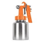 PISTOLA P/PINTAR BAJA PRESION 1.5 MM NARANJA ENTRADA INF CODIGO 19000 FERREBLOCK | Concretos y Materiales de San Juan