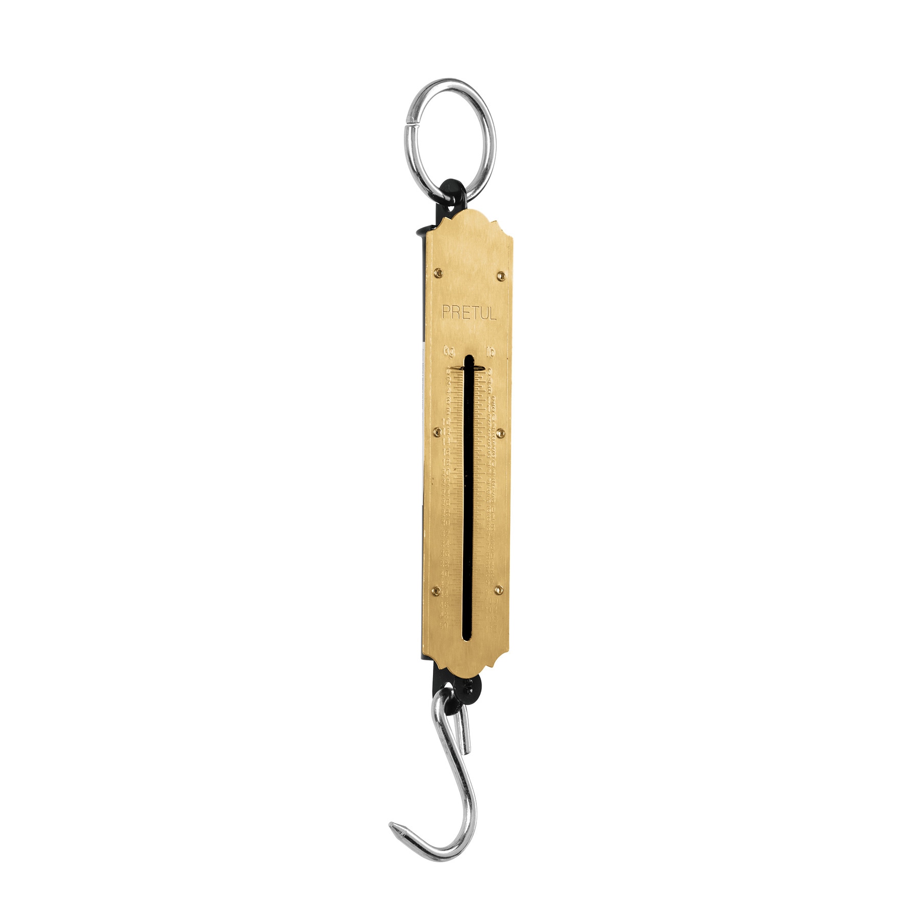 BASCULA CAPACIDAD 50 KG ROMANA DE RESORTE PRETUL CODIGO 21254 FERREBLOCK | Concretos y Materiales de San Juan