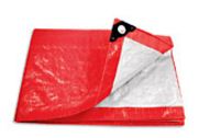 LONA DE POLIETILENO 2 X 3 M ROJA 110 G/M2 PRETUL CODIGO 23763 FERREBLOCK | Concretos y Materiales de San Juan