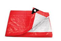 LONA DE POLIETILENO 3 X 3 M ROJA 110 G/M2 PRETUL CODIGO 23764 FERREBLOCK | Concretos y Materiales de San Juan