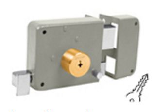 CERRADURA SOBREPONER IZQ INSTALA-FACIL LLAVE TETRA BLISTER CODIGO 43586 FERREBLOCK | Concretos y Materiales de San Juan