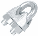 BLISTER C/2 NUDOS (PERROS) DE HIERRO P/CABLE DE 1/4 FIERO CODIGO 44084 FERREBLOCK | Concretos y Materiales de San Juan