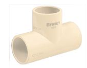 TEE SENCILLA DE CPVC DE 1/2 FOSET CODIGO 45069 FERREBLOCK | Concretos y Materiales de San Juan