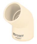 CODO 45� DE CPVC DE 1/2 FOSET CODIGO 45086 FERREBLOCK | Concretos y Materiales de San Juan