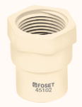 CONECTOR HEMBRA DE CPVC 3/4 FOSET CODIGO 45102 FERREBLOCK | Concretos y Materiales de San Juan