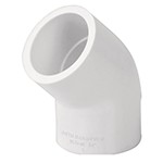 CODO 45� DE PVC DE 1/2 FOSET CODIGO 45414 FERREBLOCK | Concretos y Materiales de San Juan