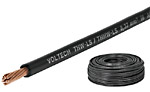 ROLLO DE 100 M DE CABLE THHW-LS 10 AWG NEGRO VOLTECK CODIGO 46051 FERREBLOCK | Concretos y Materiales de San Juan