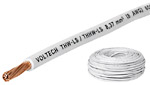 ROLLO DE 100 M DE CABLE THHW-LS 12 AWG BLANCO VOLTECK CODIGO 46056 FERREBLOCK | Concretos y Materiales de San Juan