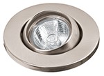 LUMINARIO REDONDO SATIN SPOT ESFERICO LAMPARA NO INCLUIDA CODIGO 46625 FERREBLOCK | Concretos y Materiales de San Juan