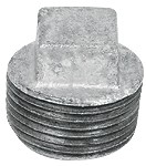 TAPON MACHO 1 DE ACERO GALVANIZADO FOSET CODIGO 47496 FERREBLOCK | Concretos y Materiales de San Juan