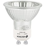 LAMPARA DE HALOGENO 50 W TIPO MR 16 BASE GU10 VOLTECK CODIGO 48380 FERREBLOCK | Concretos y Materiales de San Juan
