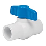 VALVULA DE ESFERA DE PVC 1 PARA CEMENTAR FOSET CODIGO 49158 FERREBLOCK | Concretos y Materiales de San Juan
