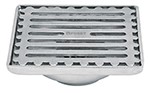 RESUMIDERO CUADRADO 4 X 4 ACERO INOXIDABLE AQUA CODIGO 49428 FERREBLOCK | Concretos y Materiales de San Juan