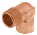 CODO 90� DE COBRE ROSCA EXTERIOR 1 FOSET CODIGO 49649 FERREBLOCK | Concretos y Materiales de San Juan