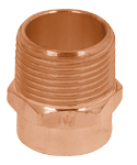 CONECTOR DE COBRE ROSCA EXTERIOR 1/2 FOSET CODIGO 49653 FERREBLOCK | Concretos y Materiales de San Juan