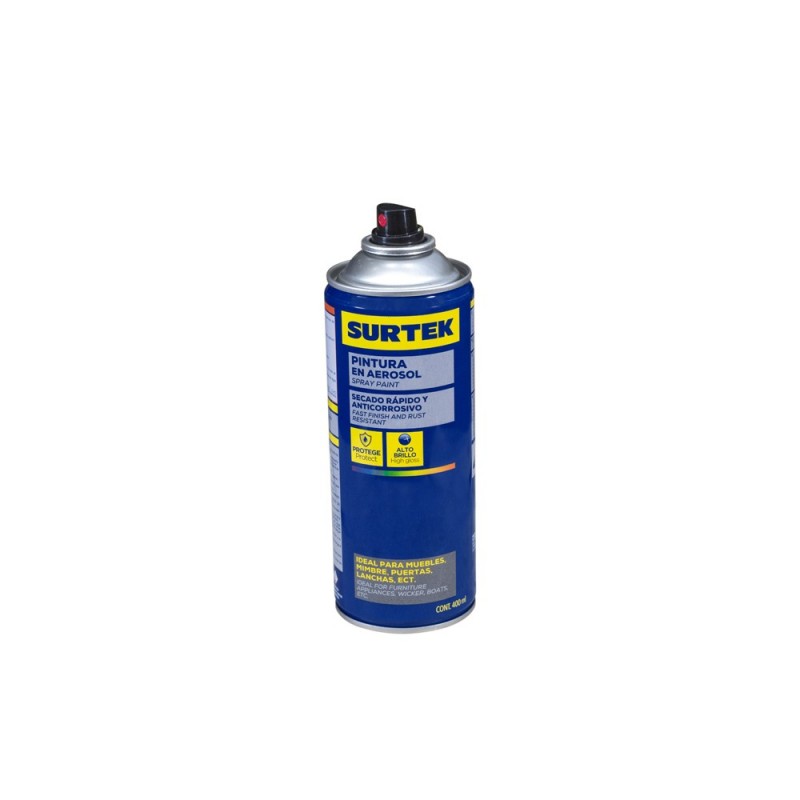 PINTURA EN AEROSOL 400 ML COLOR AMARILLO CATERPILLAR CODIGO  AES414 SURTEK FERREBLOCK | Concretos y Materiales de San Juan