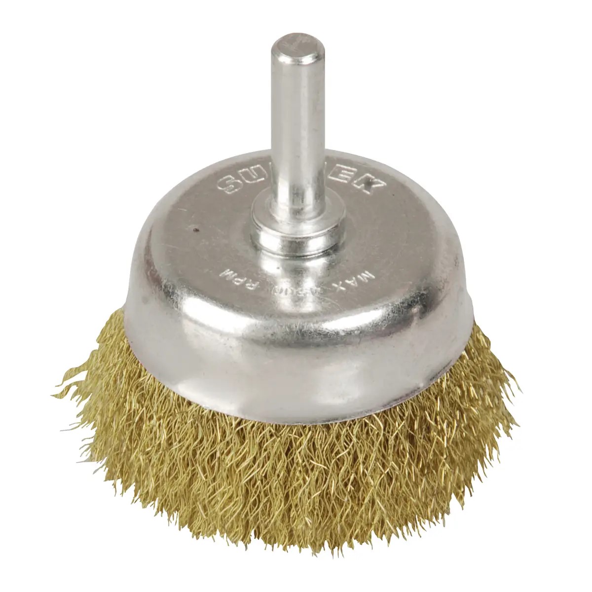 CARDA COPA ONDULADA ALAMBRE DELGADO 2-3/4 X 0.30 MM CON ZANCO 1/4 CODIGO  C580 SURTEK FERREBLOCK | Concretos y Materiales de San Juan