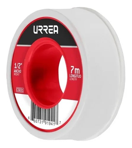 CINTA SELLA ROSCAS DE ALTAS TEMPERATURAS 13 MM X 7 M CODIGO  CSE01 FERRETERIA GENERAL FERREBLOCK | Concretos y Materiales de San Juan