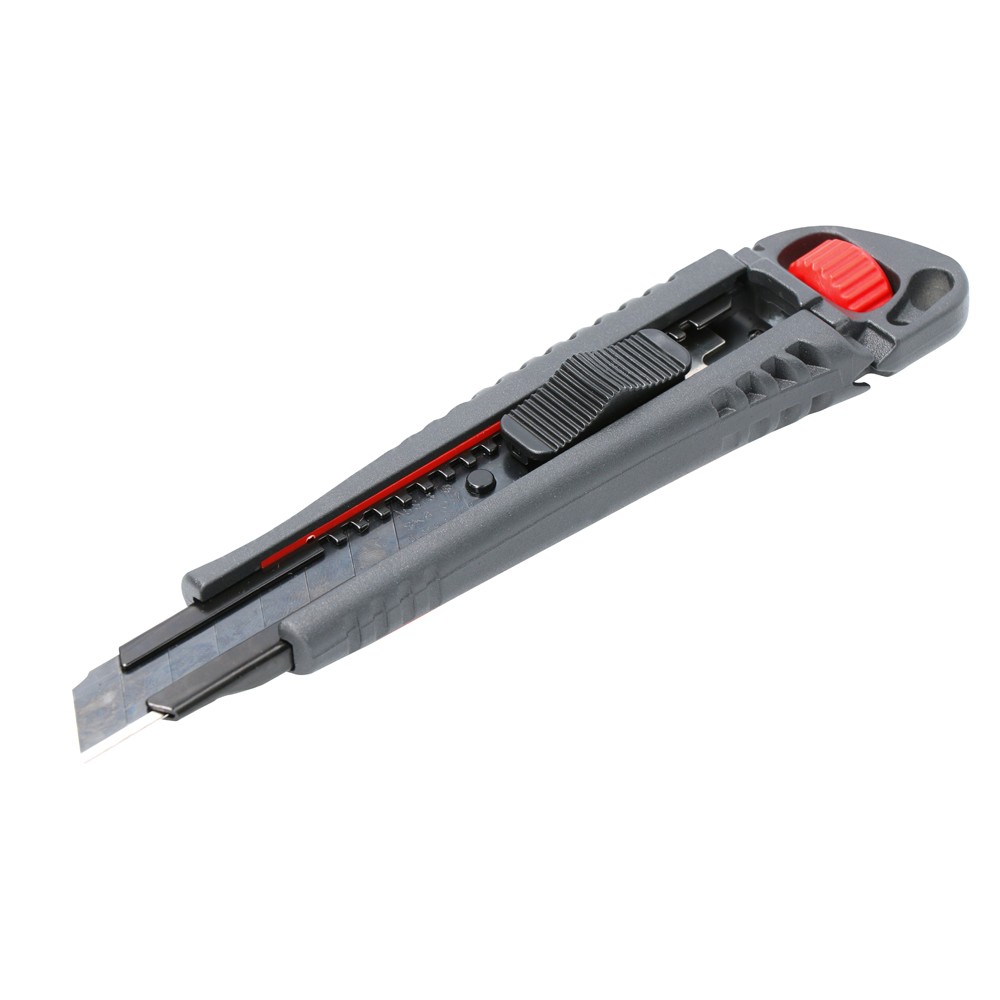 CUTTER CON CUERPO DE ACERO DE 18 MM CON HOJA RECUBIERTA DE PTFE MANGO ABS CODIGO  CUTU1 FERRETERIA GENERAL FERREBLOCK | Concretos y Materiales de San Juan