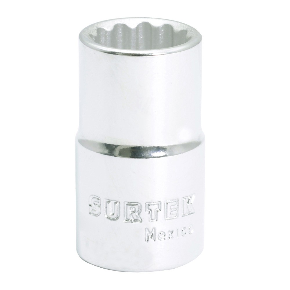DADO EN PULGADAS CUADRO DE 1/2 12 PUNTAS 1/2 CODIGO  F5816 SURTEK FERREBLOCK | Concretos y Materiales de San Juan