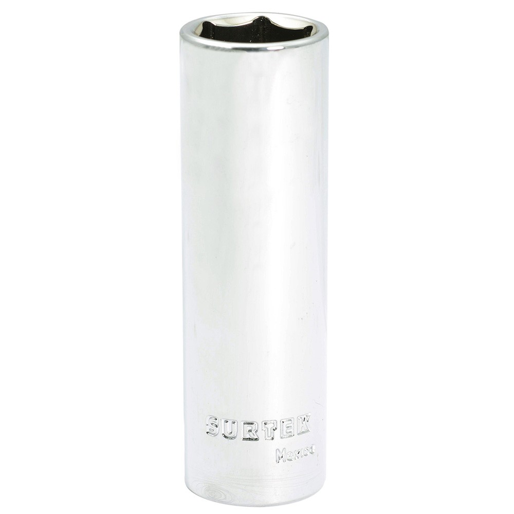 DADO LARGO CUADRO DE 1/2 6 PUNTAS METRICO 16 MM CODIGO  F5816HLM SURTEK FERREBLOCK | Concretos y Materiales de San Juan