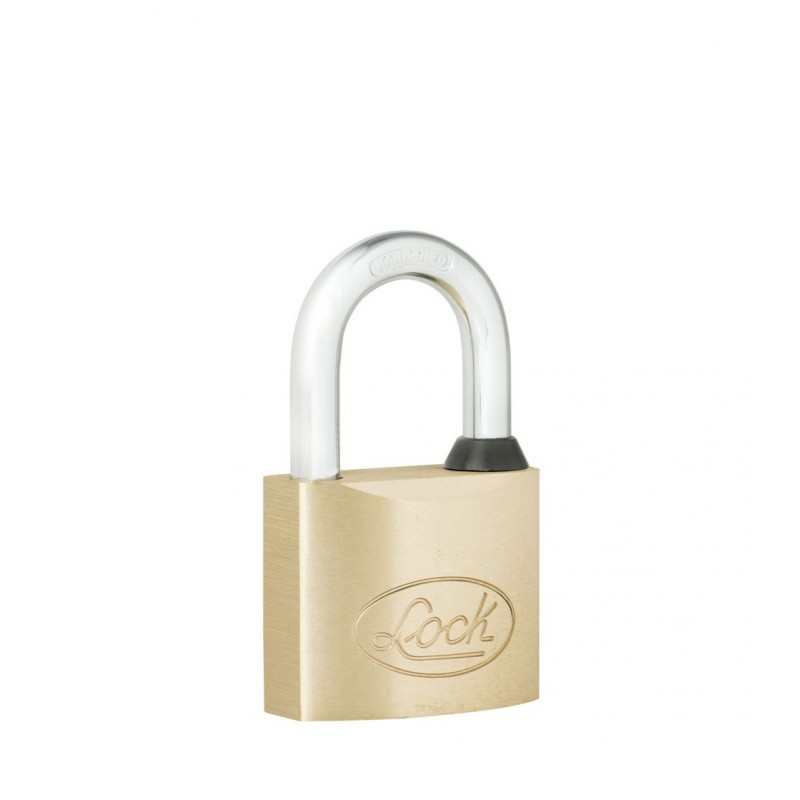 CANDADO DE LATON CORTO 40 MM LLAVE DE PUNTOS CODIGO  L20S40QB LOCK FERREBLOCK | Concretos y Materiales de San Juan